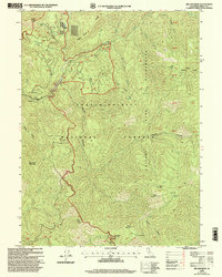 Jim Jam Ridge 1998 topographic map thumbnail