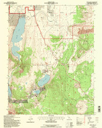 June Lake 1994 topographic map thumbnail