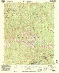 Kaiser Peak 2004 topographic map thumbnail