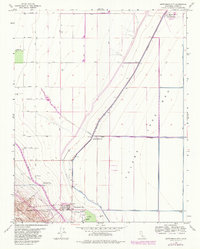 Kettleman City 1963 topographic map thumbnail