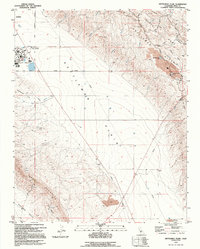Kettleman Plain 1994 topographic map thumbnail