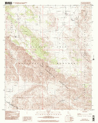 Keys View 1998 topographic map preview