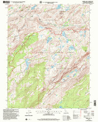 Kibbie Lake 2001 topographic map preview