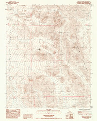 Kingston Spring 1984 topographic map thumbnail
