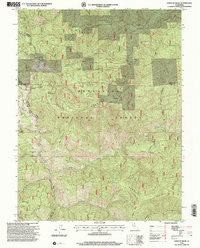 Kneecap Ridge 1996 topographic map thumbnail