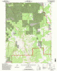 Knox Mountain 1993 topographic map thumbnail