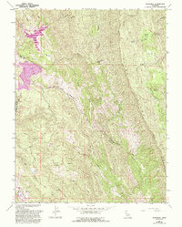 Knoxville 1958 topographic map thumbnail