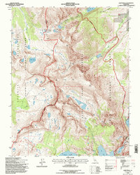 Koip Peak 1994 topographic map thumbnail