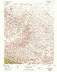 Kreyenhagen Hills 1956 topographic map thumbnail