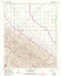 La Cima 1963 topographic map thumbnail