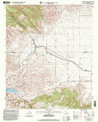 La Liebre Ranch 1995 topographic map thumbnail