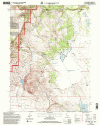 Lake Annie 1993 topographic map thumbnail