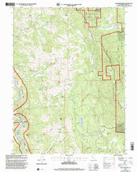 Lake Mountain 1997 topographic map thumbnail