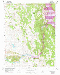 Merced Falls 1962 topographic map thumbnail