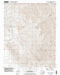 Mercey Hot Springs 2000 topographic map thumbnail