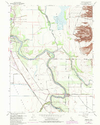 Meridian 1952 topographic map thumbnail