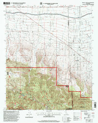 Mescal Creek 1995 topographic map thumbnail