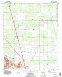 Mettler 1992 topographic map thumbnail