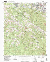 Mindego Hill 1997 topographic map thumbnail