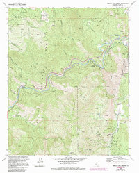 Miracle Hot Springs 1972 topographic map thumbnail