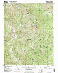 Mississippi Creek 1996 topographic map thumbnail