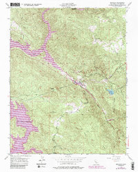 Moccasin 1948 topographic map thumbnail