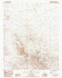 Mohawk Spring 1985 topographic map thumbnail