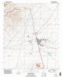 Mojave 1992 topographic map thumbnail