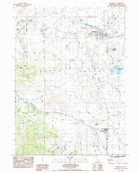 Montague 1984 topographic map thumbnail