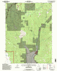 Moonlight Peak 1994 topographic map thumbnail