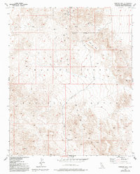 Morgans Well 1955 topographic map thumbnail