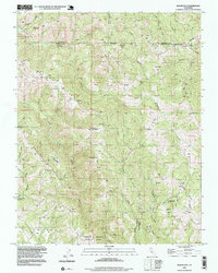 Mount Day 1996 topographic map thumbnail