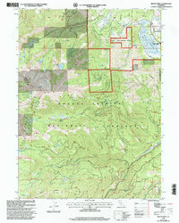 Mount Eddy 1998 topographic map thumbnail