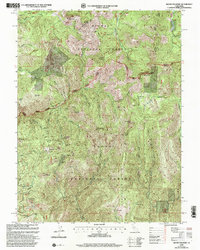 Mount Fillmore 2000 topographic map thumbnail