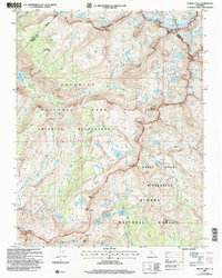 Mount Lyell 2004 topographic map thumbnail