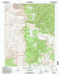 Mt. Barcroft 1994 topographic map thumbnail