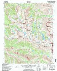 Mt. Clarence King topographic map thumbnail