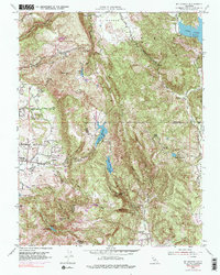 Mt. George 1951 topographic map thumbnail