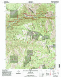 Onion Valley 1994 topographic map thumbnail
