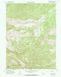Oxbow Bridge 1967 topographic map thumbnail