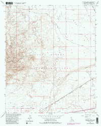 Painted Gorge 1957 topographic map thumbnail