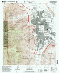 Palm Springs 1996 topographic map thumbnail
