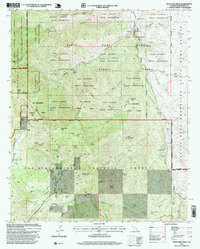 Palm View Peak 1996 topographic map thumbnail