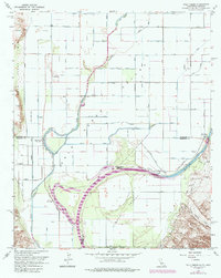 Palo Verde 1965 topographic map thumbnail