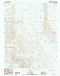 Panamint Springs 1986 topographic map thumbnail