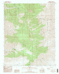 Panamint 1988 topographic map thumbnail