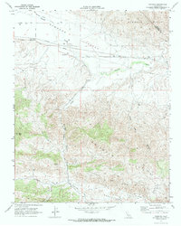 Panoche 1969 topographic map thumbnail