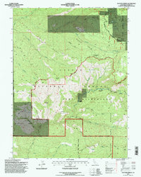 Panther Spring 1995 topographic map thumbnail