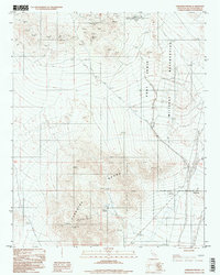 Paradise Range 1996 topographic map thumbnail