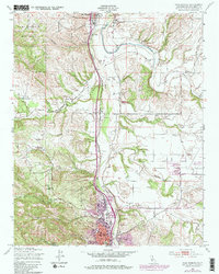 Paso Robles 1948 topographic map thumbnail